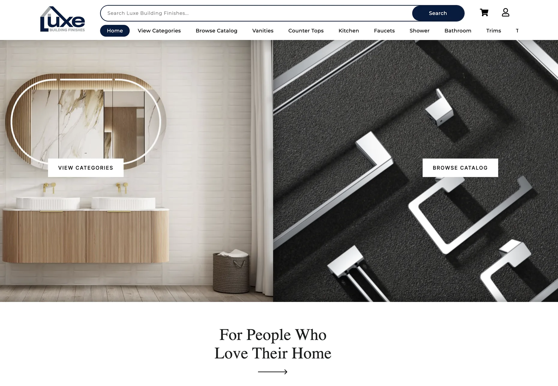 Luxe Building Finishes product catalogue