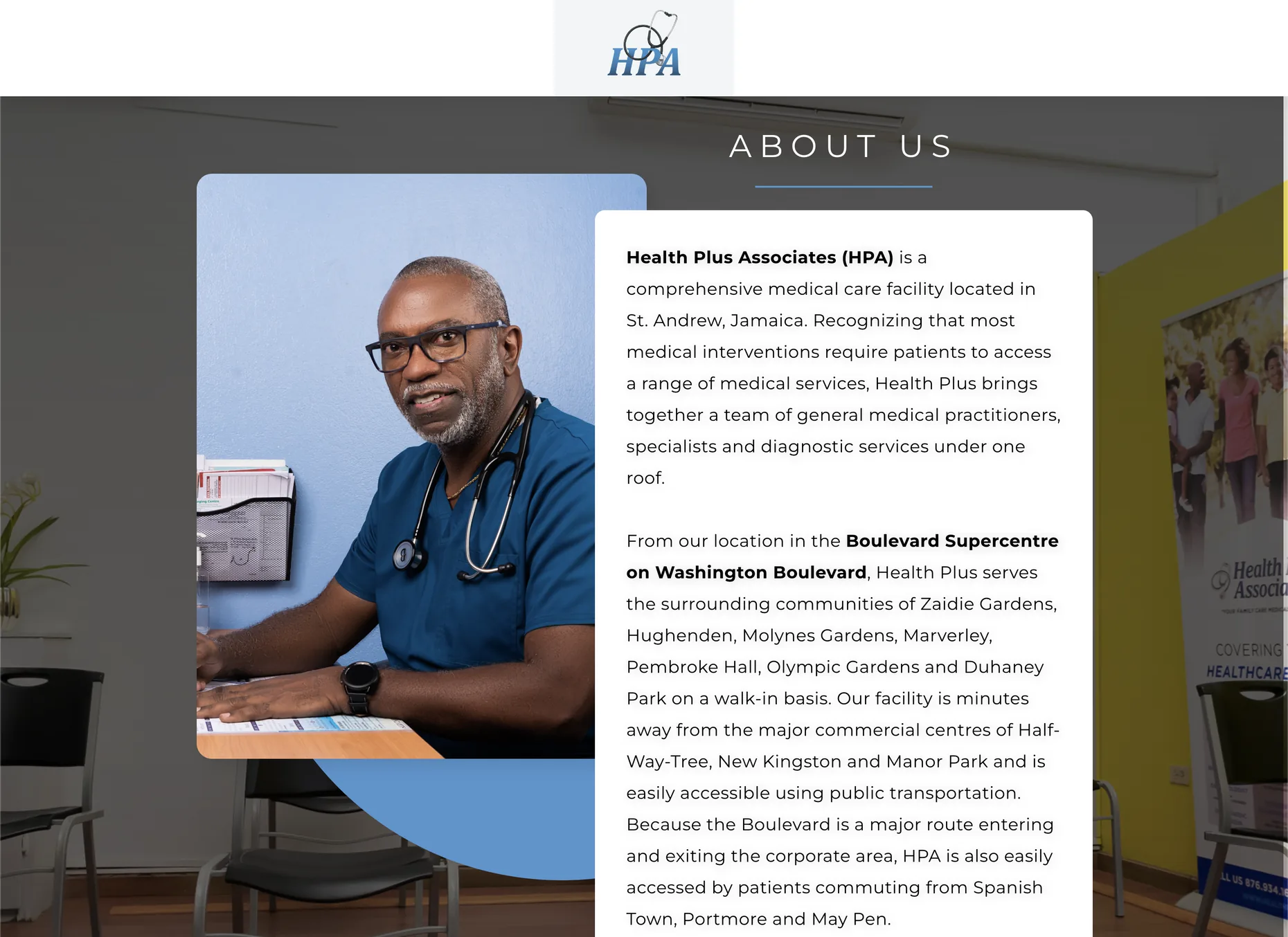 Health Plus Associates website