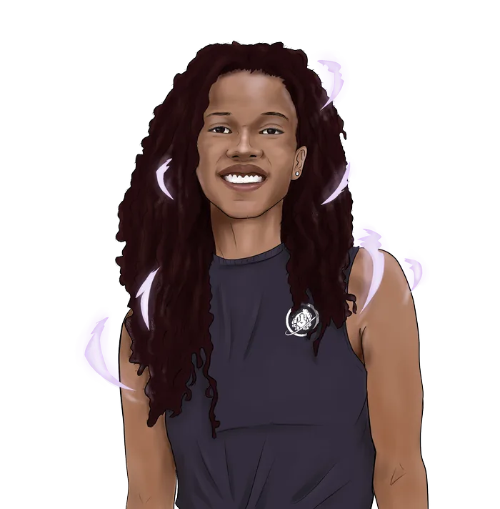 Illustration of Victoria Gregory